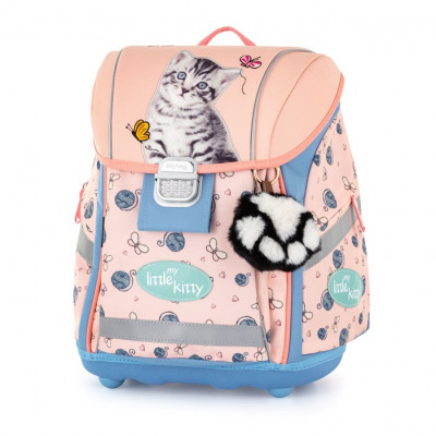 Školská taška premium light – mačka